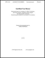 God Rest You Merry! Instrumental Parts choral sheet music cover Thumbnail